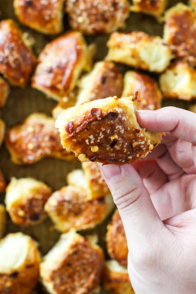 Soft Pretzel Bites Recipe