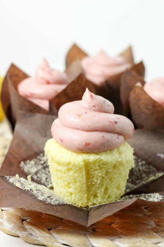 Raspberry Lemon Cupcakes 4