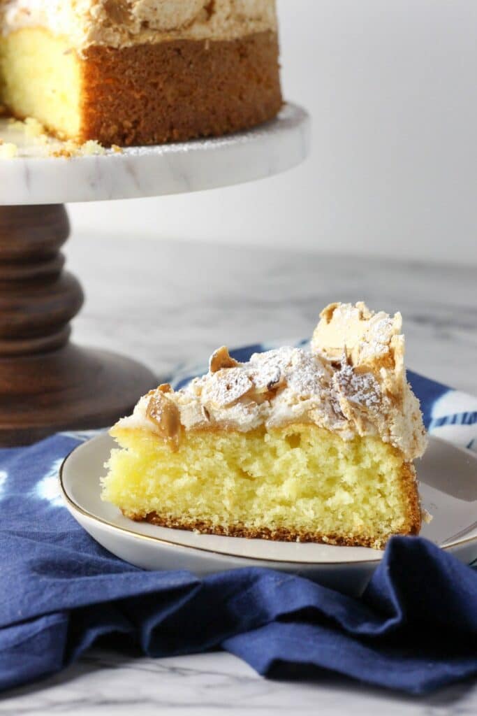 Almond Meringue Cake 6