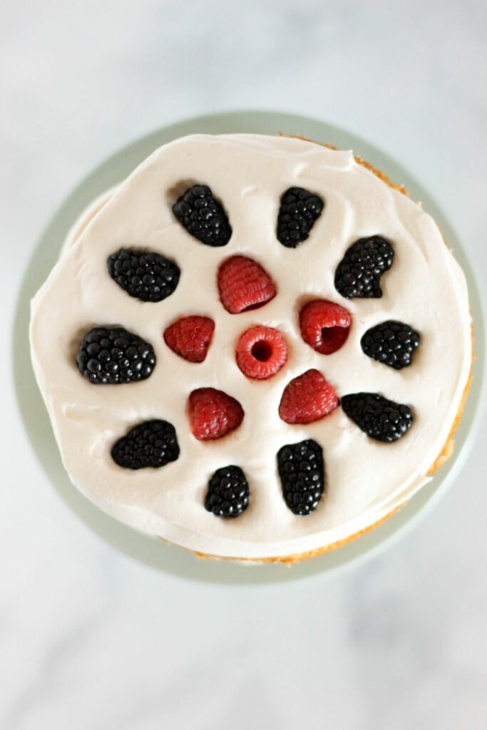 Berries and Cream Cake