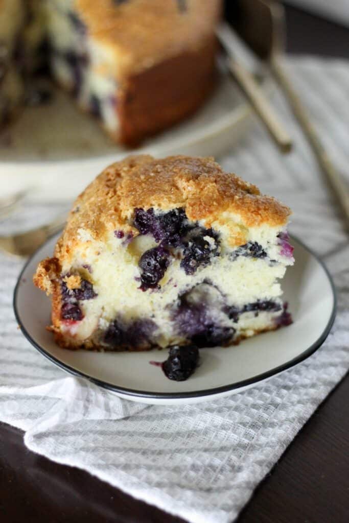 Blueberry Ricotta Cake Recipe | High-Altitude Cake