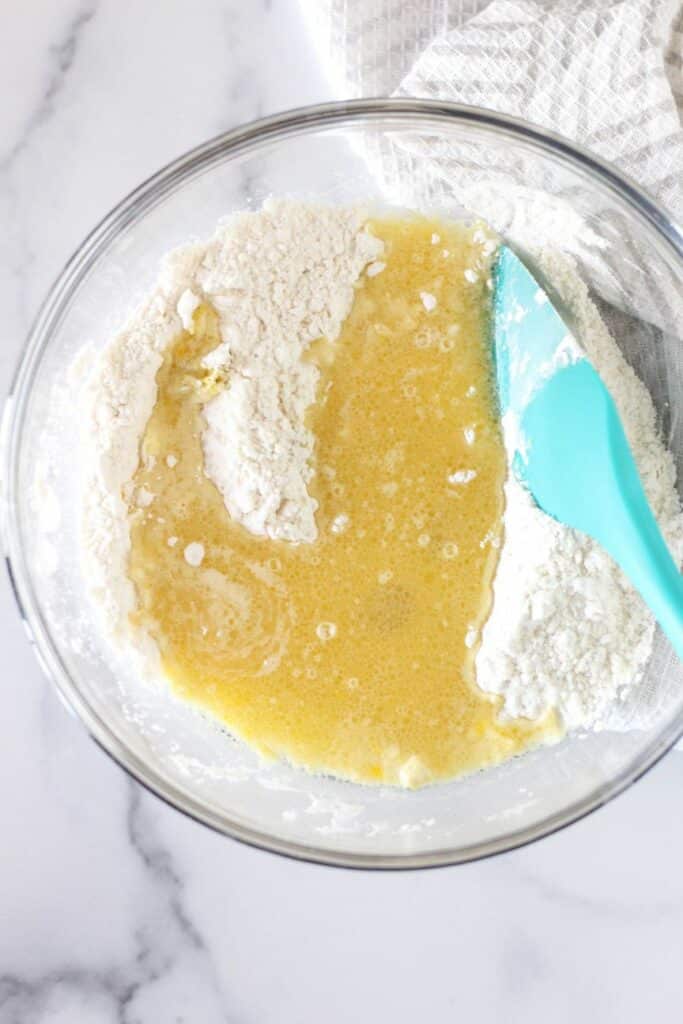 High Altitude Blueberry Muffins Batter