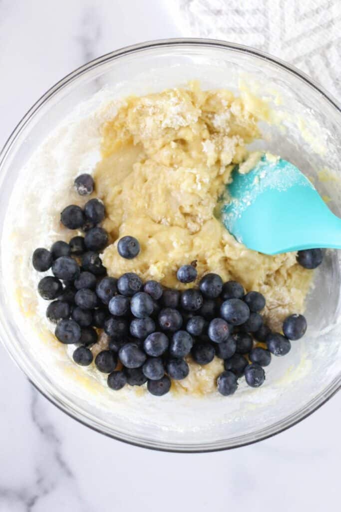 High Altitude Blueberry Muffins Easy