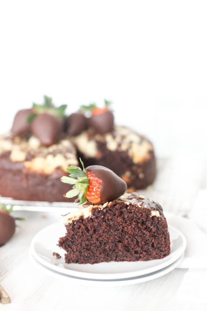 Perfect Chocolate Strawberry Cake