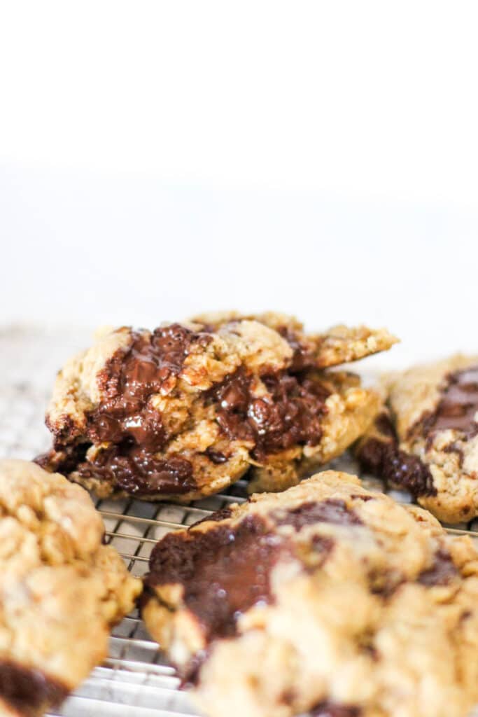 High Altitude Oatmeal Cookies With Chocolate Chunks