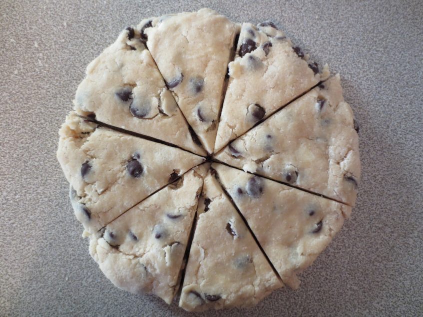 Chocolate Chip Scones 