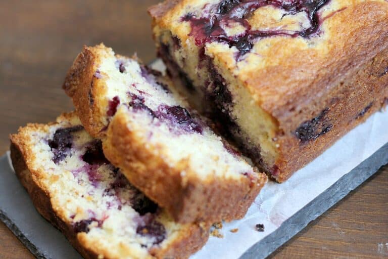 Double Blueberry Loaf Cake | Dough-Eyed