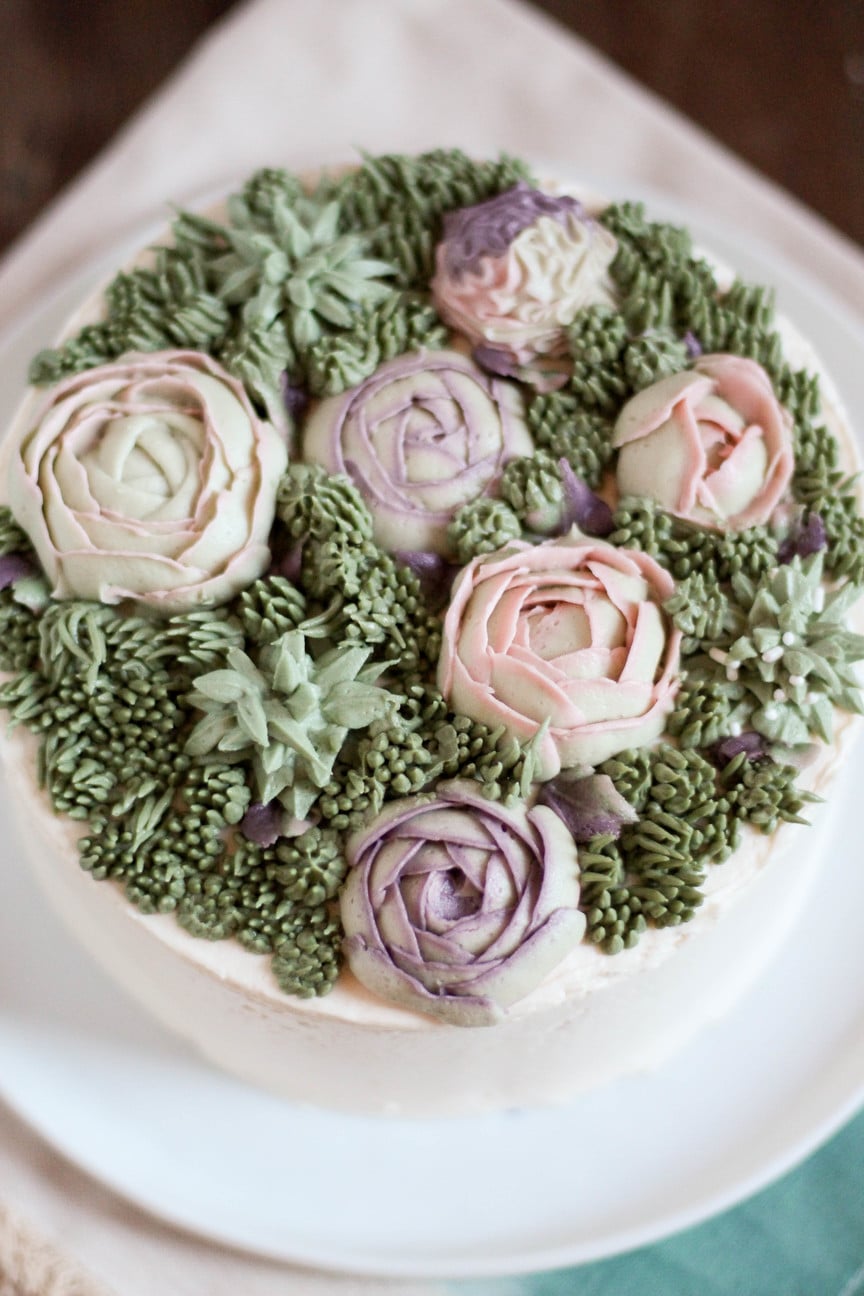 Succulent Cake - CakeCentral.com