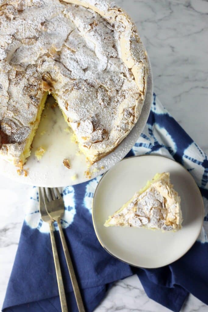 Almond Meringue Cake | Dough-Eyed