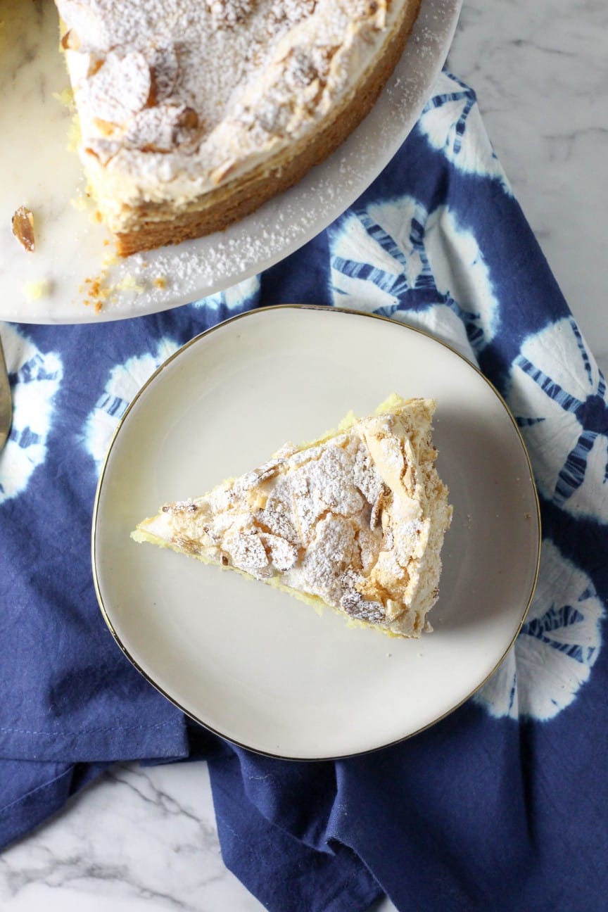 Almond Meringue Cake | Dough-Eyed
