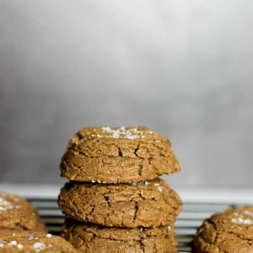 Flourless Chocolate Peanut Butter Cookies | Dough-Eyed