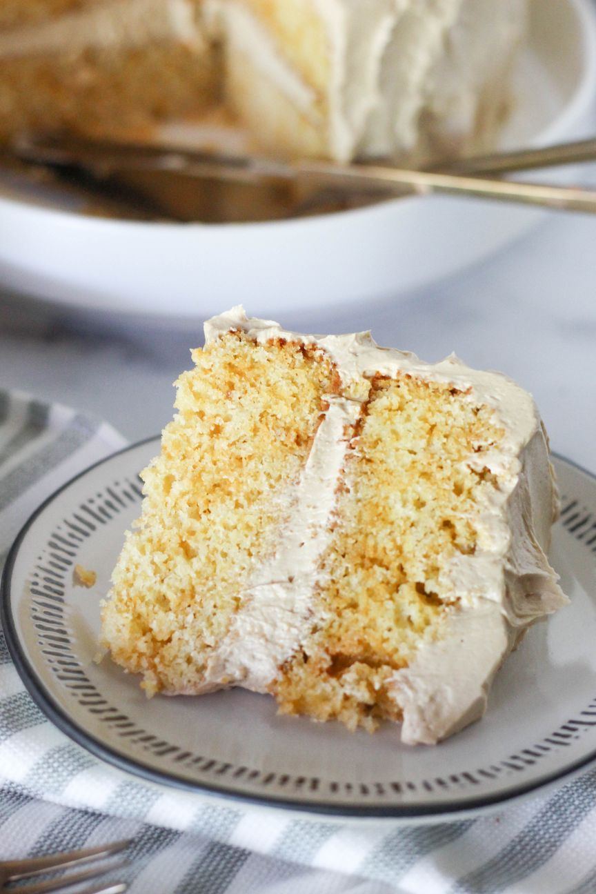 Easy Butterscotch Cake | Julie Blanner