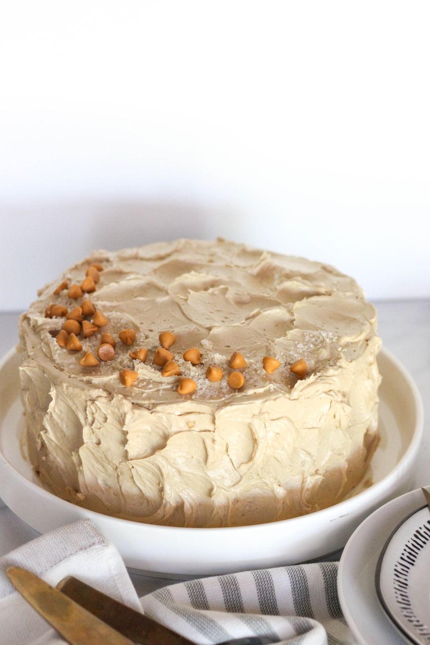 Elegant Butterscotch Cake- Order Online Elegant Butterscotch Cake @  Flavoursguru