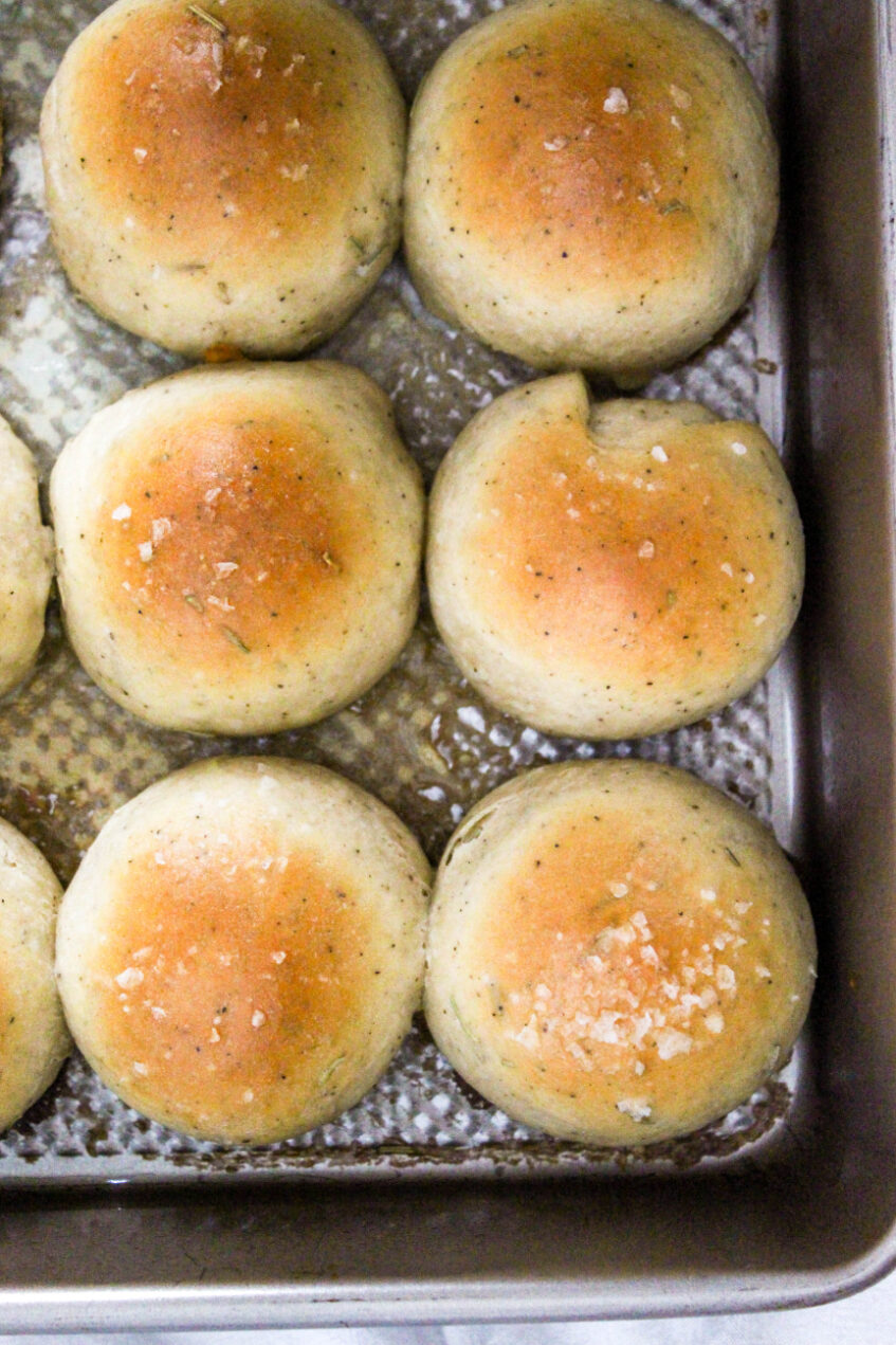 Herb Dinner Rolls | Dough-Eyed