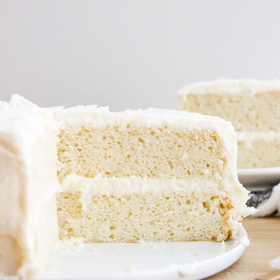 High-Altitude White Cake | Dough-Eyed